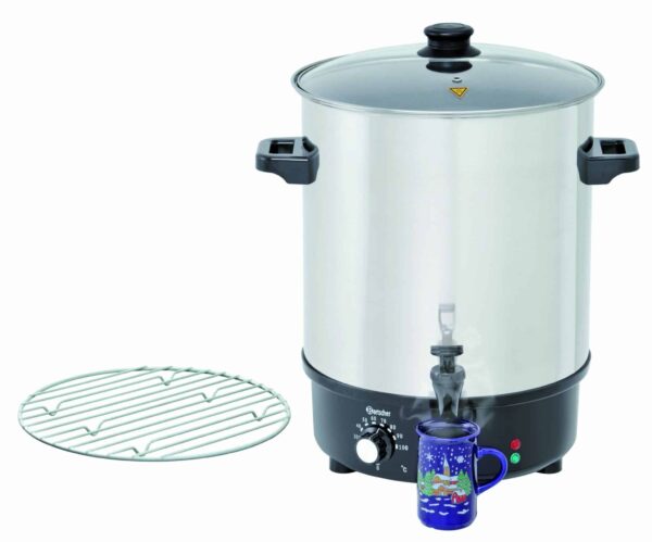 Bartscher Glühweintopf Einkochtopf 30 Liter CNS NEU