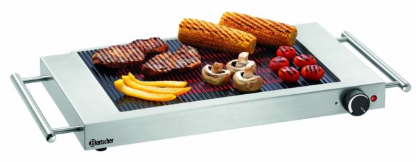 Bartscher Grillplatte GP1200, gerillt
