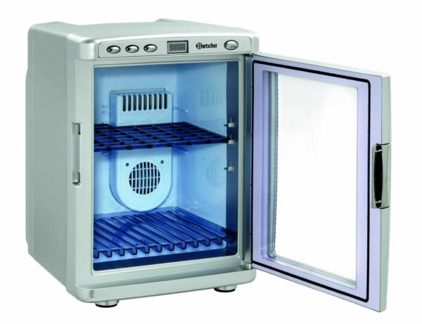 Bartscher Mini-Kühlschrank Camping Kühlbox Kfz Silber 19 Liter 12V 230V NEU – Bild 10