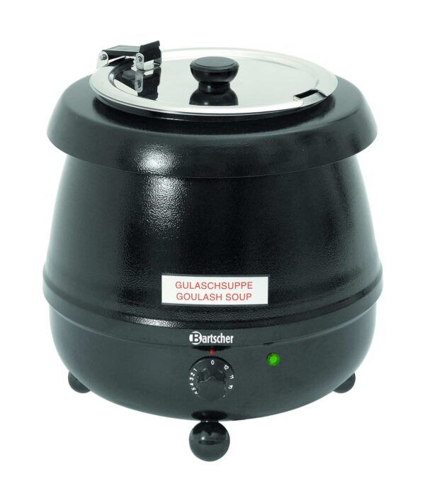 Bartscher Saucentopf Gulaschtopf Suppentopf Partytopf 9 Liter Schwarz NEU – Bild 4