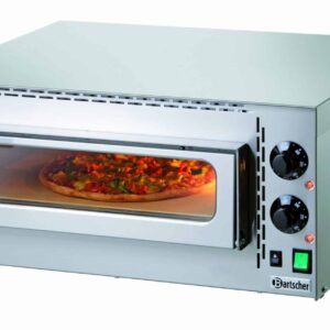 Bartscher Pizzaofen Backofen Mini Plus aus Edelstahl 230V 400°C NEU