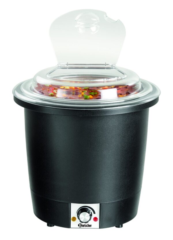 Bartscher Suppentopf, 10L, schwarz – Bild 4