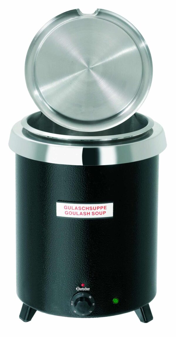 Bartscher Suppentopf Saucentopf Club 8,5 Liter Schwarz NEU – Bild 3