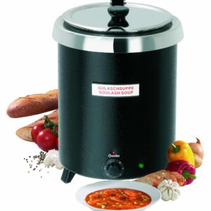 Bartscher Suppentopf Saucentopf Club 8,5 Liter Schwarz NEU