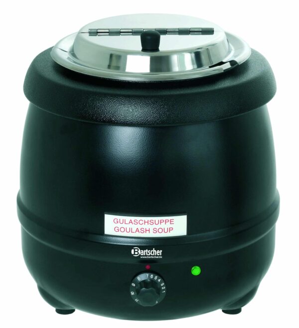Bartscher Suppentopf Economic, 9L, schwarz – Bild 4