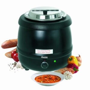 Bartscher Suppentopf Economic, 9L, schwarz