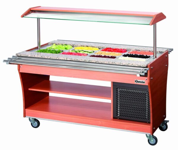 Bartscher Tablettrutsche, 1 Stück, 4x 1/1 GN – Bild 3