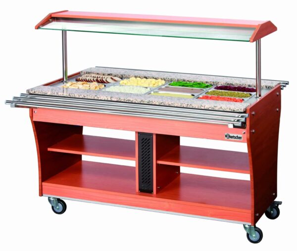 Bartscher Tablettrutsche, 1 Stück, 4x 1/1 GN – Bild 5