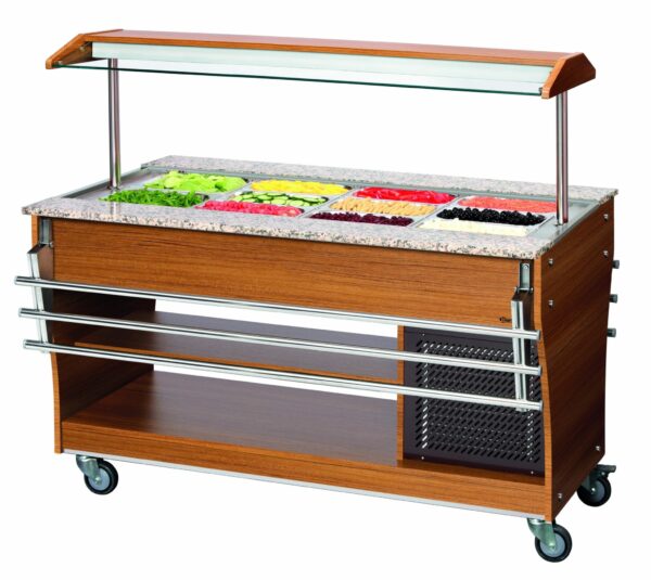 Bartscher Tablettrutsche, 1 Stück, 4x 1/1 GN – Bild 8