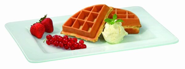 Bartscher Waffeleisen Deluxe Brüsseler Waffel Silber Schwarz NEU – Bild 8
