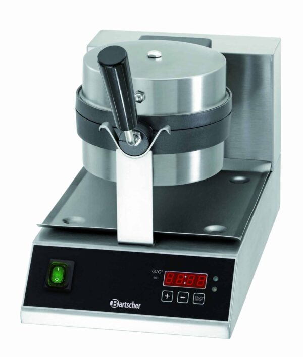 Bartscher Waffeleisen Deluxe Brüsseler Waffel Silber Schwarz NEU – Bild 9