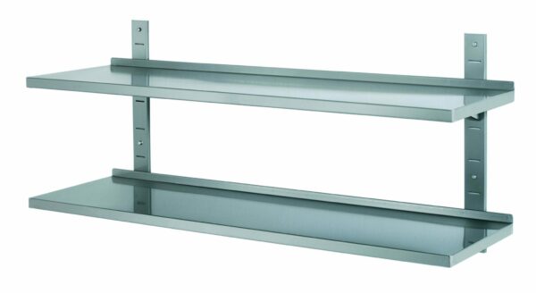 Bartscher Wandbord 1200x355x27, CNS