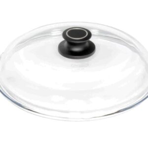 AMT Ø 28 cm Glasdeckel Universal-Glasdeckel Topf-Deckel Wok-Deckel Bratpfanne