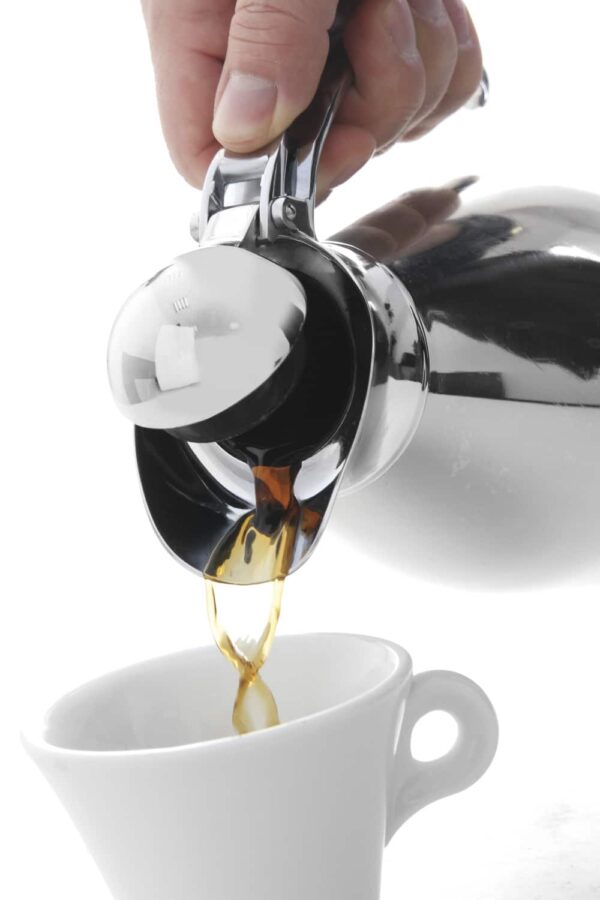 Isolierkanne Kaffeekanne Pumpkanne Thermo-Kanne 1,5 Liter Hendi NEU – Bild 2