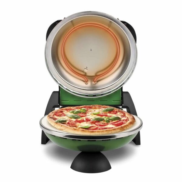 G3-Ferrari Pizzamaker Pizzaofen Express 230V 400°C 1200W Jäger-Grün NEU – Bild 6