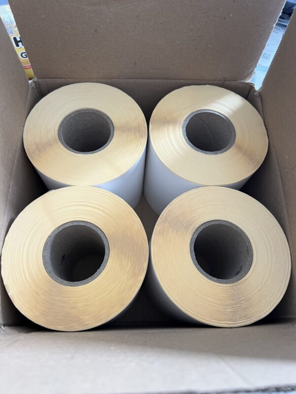DHL 4x Thermo-Rolle 1000x Versand-Etikette Aufkleber 103 x 199 mm 910-300-610 – Bild 2