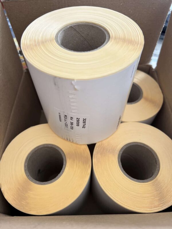 DHL 4x Thermo-Rolle 1000x Versand-Etikette Aufkleber 103 x 199 mm 910-300-610