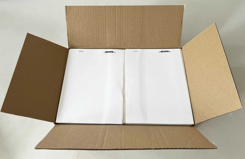 1000 DHL Versandetiketten 910-300-700 DIN A5 Selbstklebende Etiketten Paket Neu 84016405