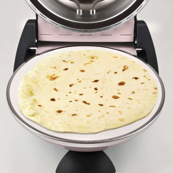 G3-Ferrari Pizzamaker Pizzaofen Express 400°C 1200W ICE Rosa Pink NEU – Bild 4