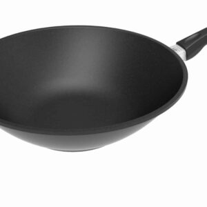 AMT Wok-Pfanne ASIA-Wok Induktion Ø 36 x 11 cm Höhe Schwarz NEU