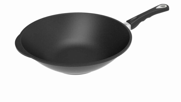 AMT Wok-Pfanne ASIA-Wok Induktion Ø 36 x 11 cm Höhe Schwarz NEU