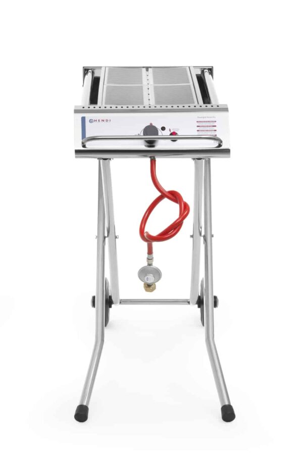 Hendi Gas-Grill Gas-Bräter Powergrill Xenon Pro Gastro NEU – Bild 4