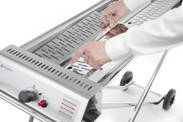 Hendi Gas-Grill Gas-Bräter Powergrill Xenon Pro Gastro NEU – Bild 9