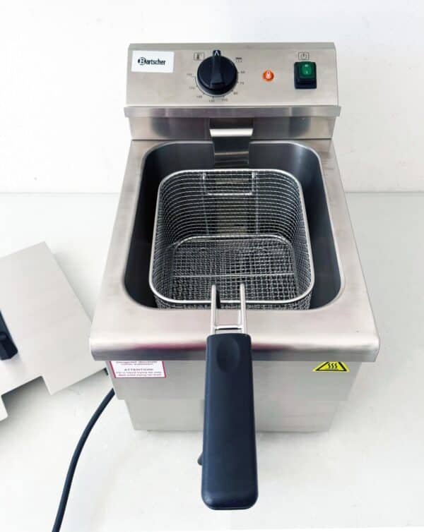 Bartscher Imbiss Fritteuse Tischgerät 8 Liter 230V Silber Sondermodell NEU – Bild 2