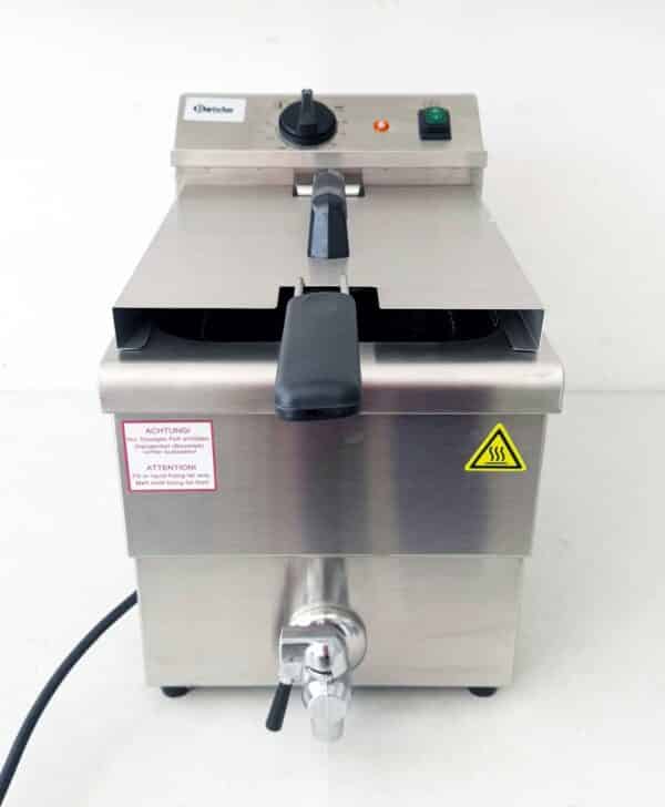 Bartscher Imbiss Fritteuse Tischgerät 8 Liter 230V Silber Sondermodell NEU – Bild 6