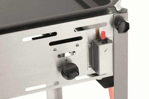 Hendi Gas-Grill Edelstahl Grill-Master Maxi inkl. Grill und Bratpfanne 11,6 kW – Bild 5