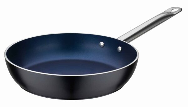 GSW Bratpfanne Schmorpfanne Induktion Ø 24 cm Gastro Select Blau Schwarz NEU