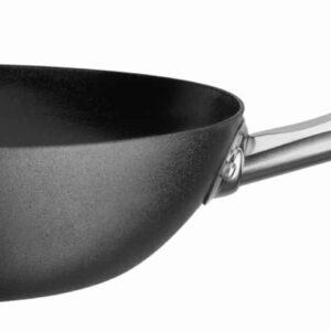 GSW Induktion Wokpfanne Ø 28 x 8,2 cm Höhe Keramik-Versiegelung Karbonstahl NEU