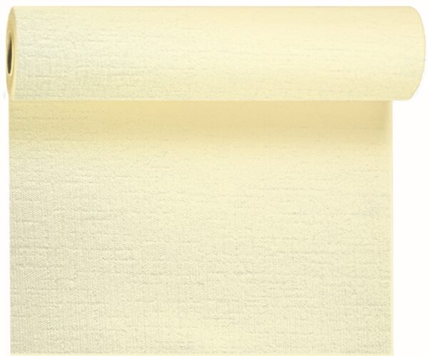 Duni Gastro Tischdecke Tischläufer Tischdecken-Rolle 0,41 x 24m Evolin Cream