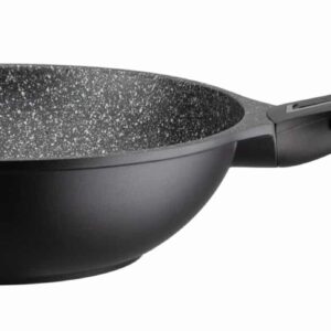 GSW Induktion Wok-Pfanne mit Abnehmbarer Griff Easy Click Ø 28 x 8 cm Höhe NEU