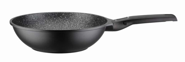 GSW Induktion Wok-Pfanne mit Abnehmbarer Griff Easy Click Ø 28 x 8 cm Höhe NEU