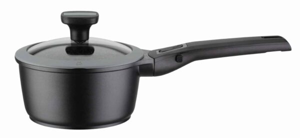 GSW Induktion Kochtopf Bratpfanne Stielkasserole Easy Click Ø 16 cm 1,4 Liter