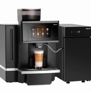 Bartscher Kaffeevollautomat KV1 Comfort inkl. Milchkühlschrank Schwarz NEU