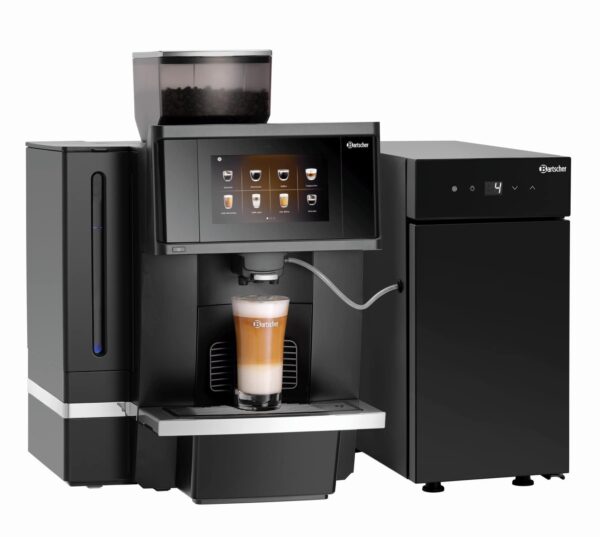 Bartscher Kaffeevollautomat KV1 Comfort inkl. Milchkühlschrank Schwarz NEU