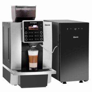 Bartscher Kaffeevollautomat KV1 Classic inkl. Milchkühlschrank Schwarz NEU
