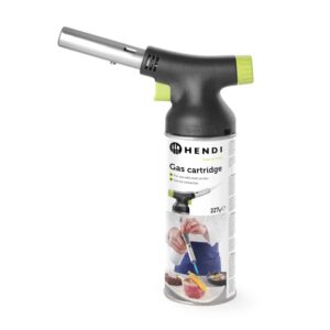Hendi Creme-Brulee-Brenner Set Gas-Kartusche Gas-Brenner NEU