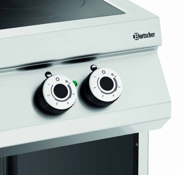 Bartscher 2 Felder Elektroherd, OU – Bild 3