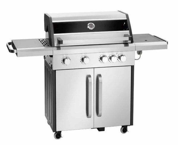 Bartscher BBQ-Grill Gas-Grill aus Edelstahl Silber 20,7 kW Chefidee NEU