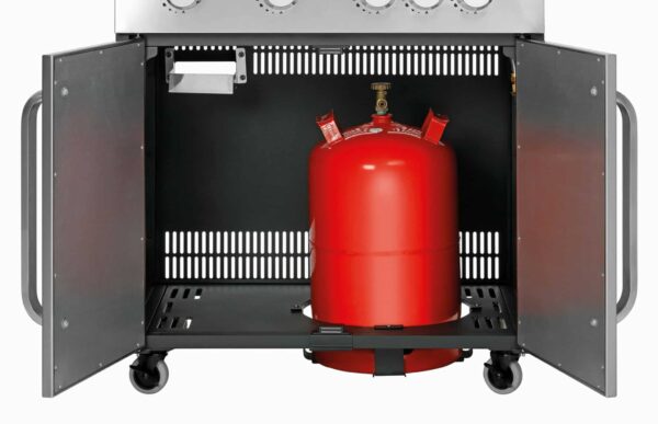 Bartscher BBQ-Grill Gas-Grill aus Edelstahl Silber 20,7 kW Chefidee NEU – Bild 4