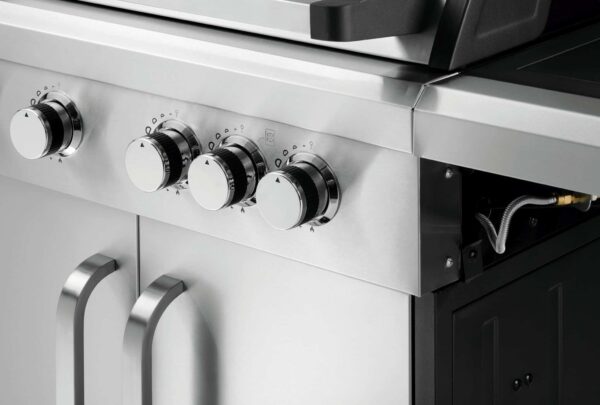 Bartscher BBQ-Grill Gas-Grill aus Edelstahl Silber 20,7 kW Chefidee NEU – Bild 6
