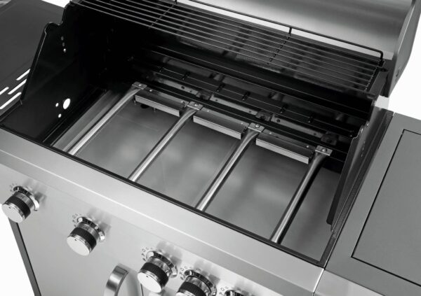 Bartscher BBQ-Grill Gas-Grill aus Edelstahl Silber 20,7 kW Chefidee NEU – Bild 5