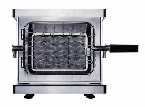 Bartscher Tisch-Grill High Speed Party-Grill aus Edelstahl bis 800°C 230V NEU – Bild 2