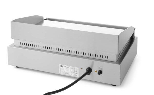 Hendi Gastro Grill-Platte Edelstahl Profi Line 300°C 230V 2400 Watt NEU – Bild 5