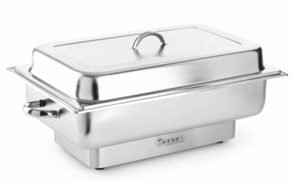 Hendi Elektro Chafing-Dish Speisewärmer 1/1 GN aus Edelstahl Gastro Pollina NEU – Bild 2