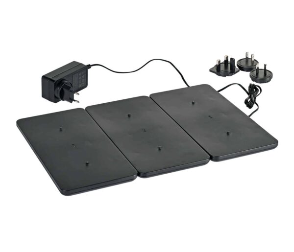 DUNI LED-Ladestation 26 x 39 cm Schwarz NEU