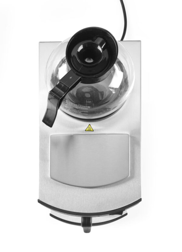 Hendi Kaffeemaschine Kaffeeautomat aus Edelstahl 2x 1,8 Liter Glaskanne Silber – Bild 6